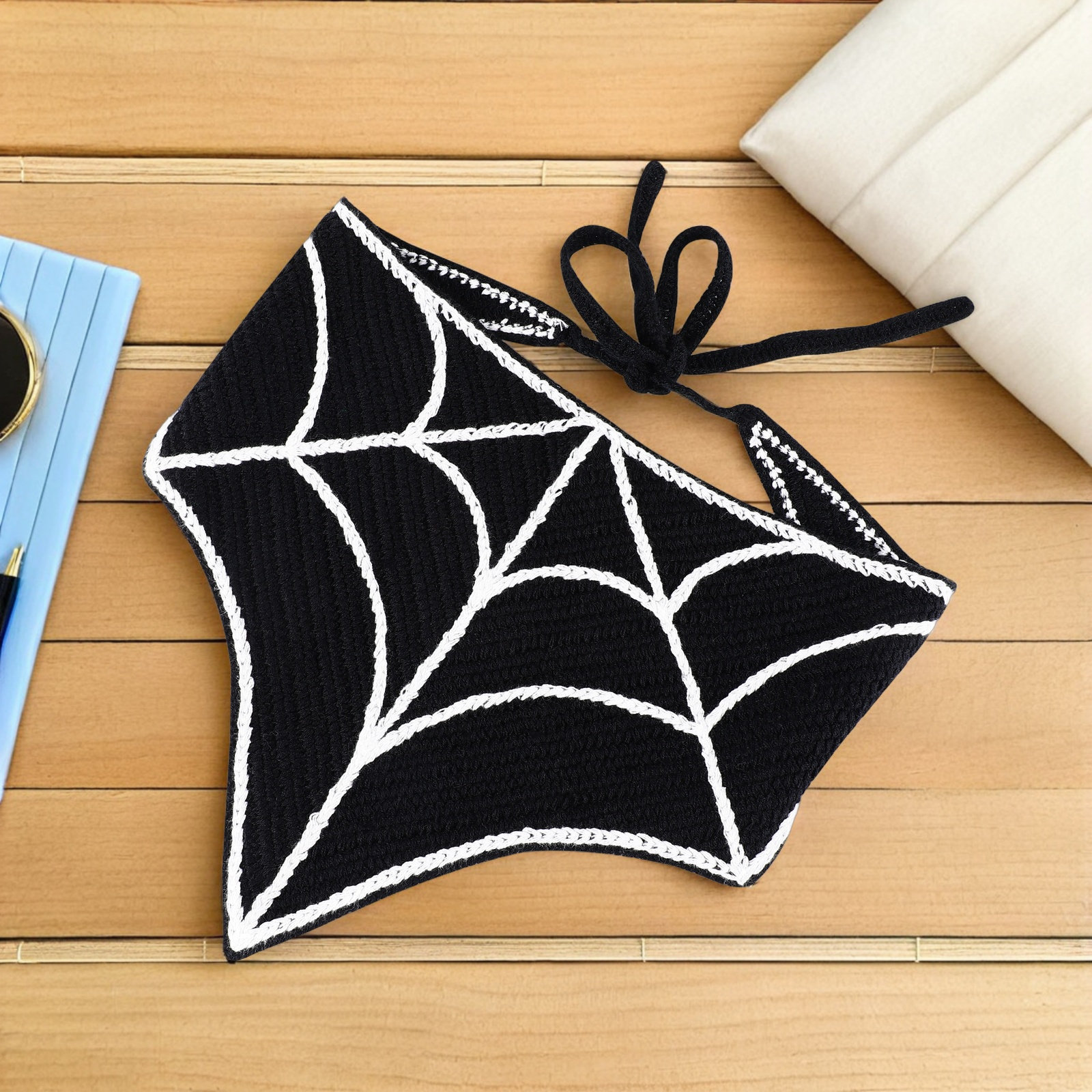 Halloween Spider Web Triangle  - Spider Web Halloween Decoration ulasan dan harga