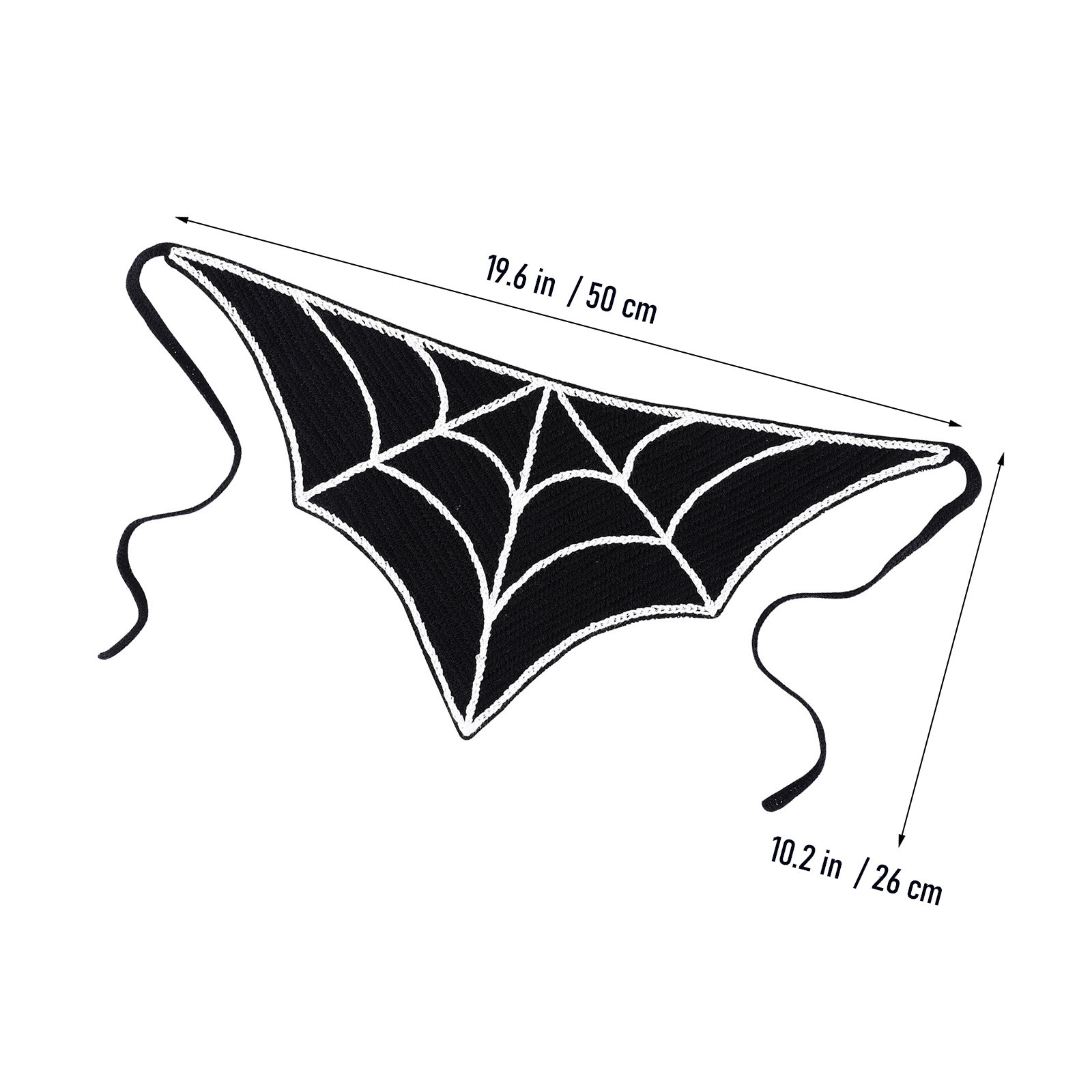 Halloween Spider Web Triangle  - Spider Web Halloween Decoration ulasan dan harga