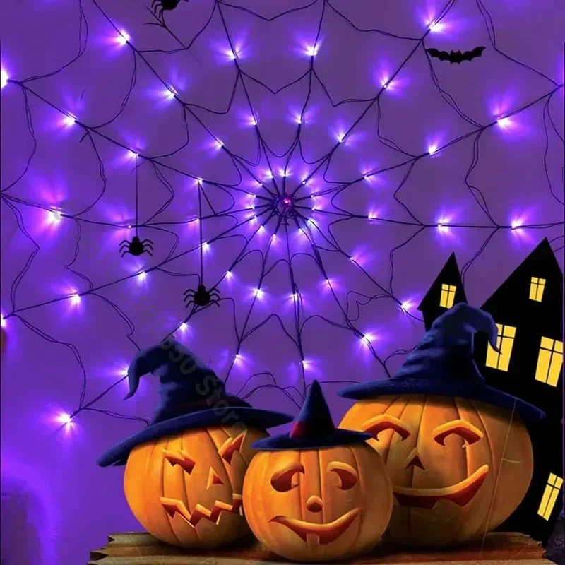 Halloween Spider Web String Li - Spider Web Halloween Decoration ulasan dan harga