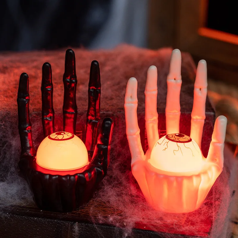 Halloween LED Ghost Hand Night - Halloween Pumpkin Decor Led ulasan dan harga