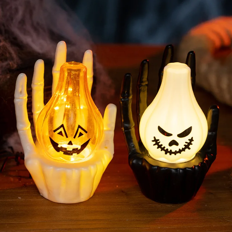Halloween LED Ghost Hand Night - Halloween Pumpkin Decor Led ulasan dan harga