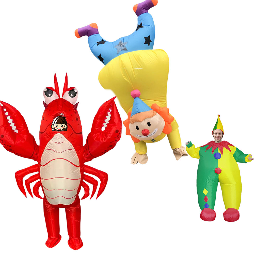 Inflatable Clown Costume for A - Halloween Costume Adult ulasan dan harga