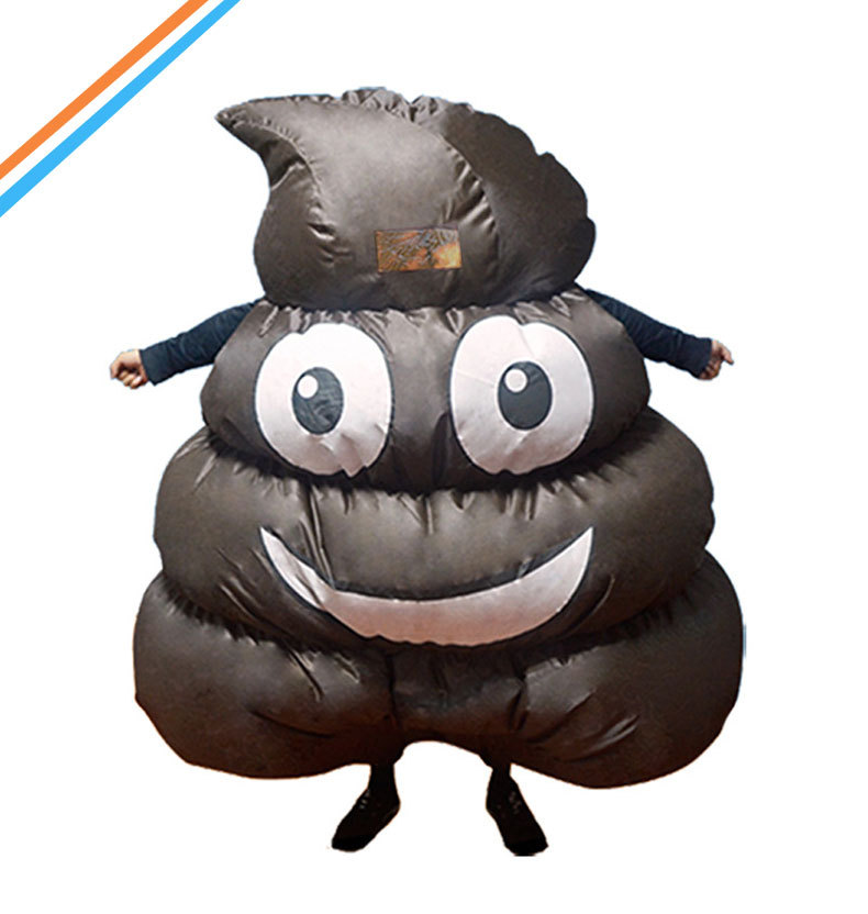 Adult Funny Inflatable Poo Cos - Halloween Costume Adult ulasan dan harga