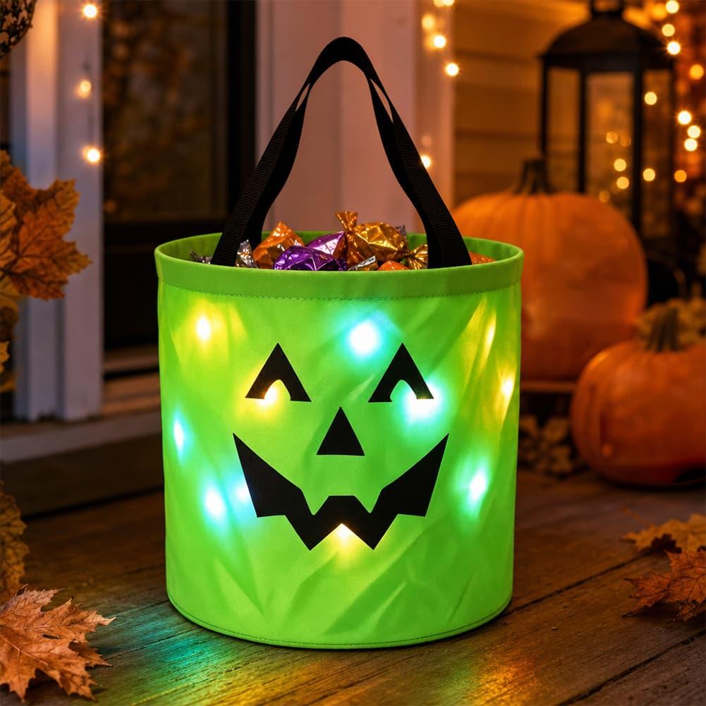 Halloween Trick Or Treating Pa - Halloween Pumpkin Decor Led ulasan dan harga