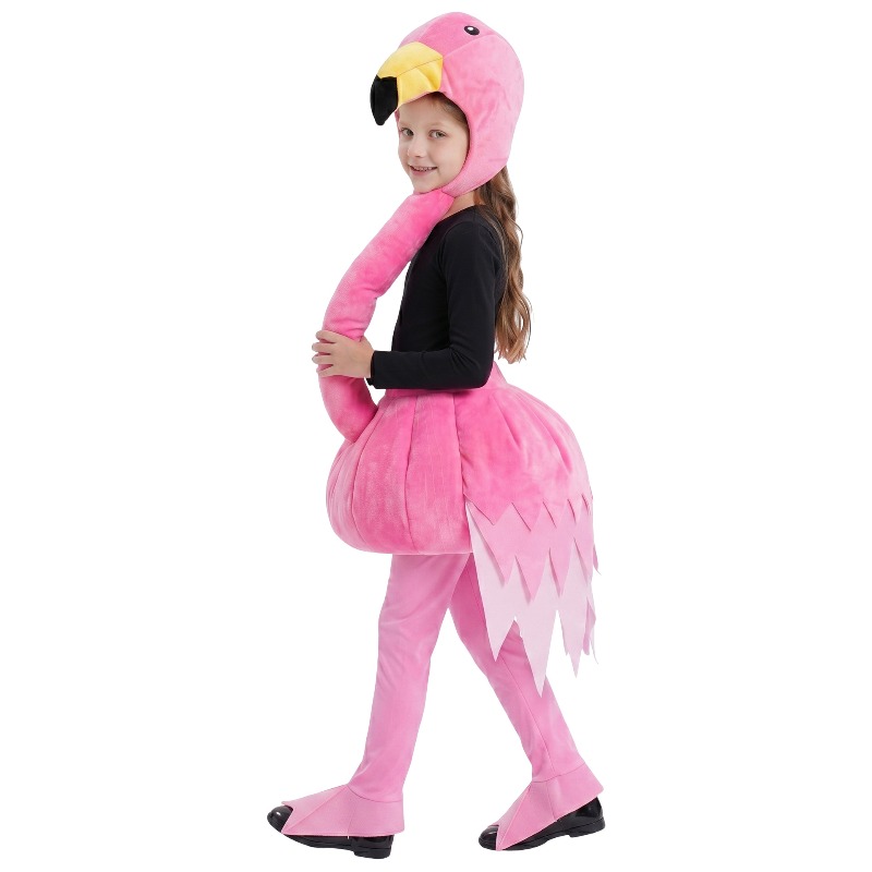 Animal Pink Flamingo Cosplay S - Halloween Costume Kids ulasan dan harga