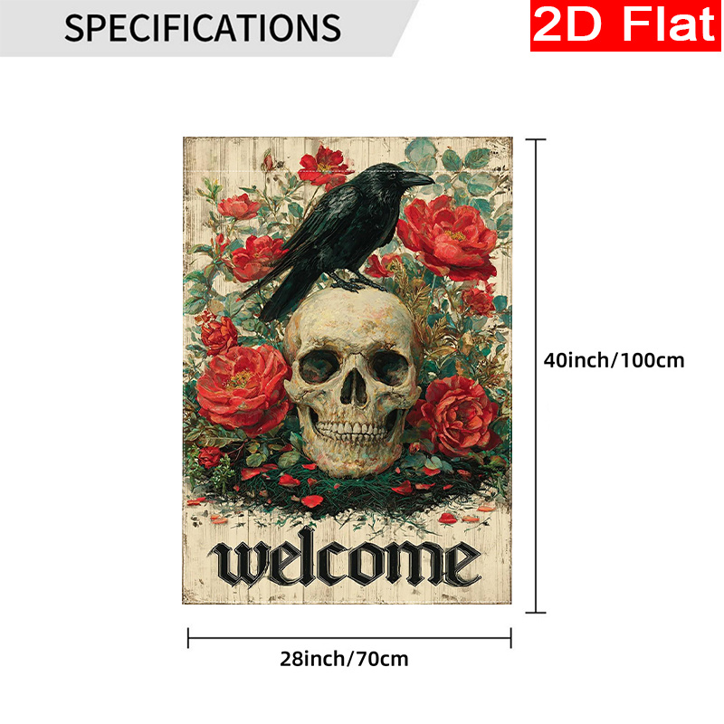 2D Flat - 2D Flat Halloween We - Halloween Skeleton Decoration ulasan dan harga