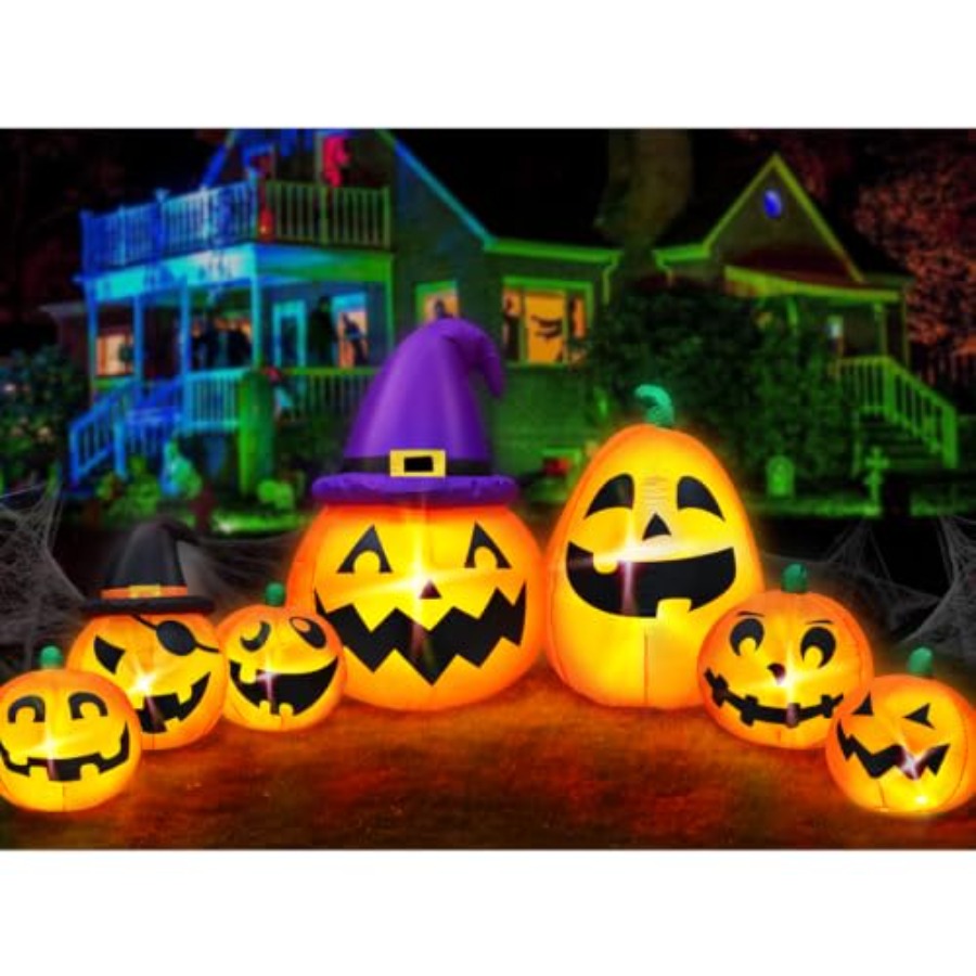 Outdoor Halloween inflatable p - Halloween Pumpkin Decor Led ulasan dan harga